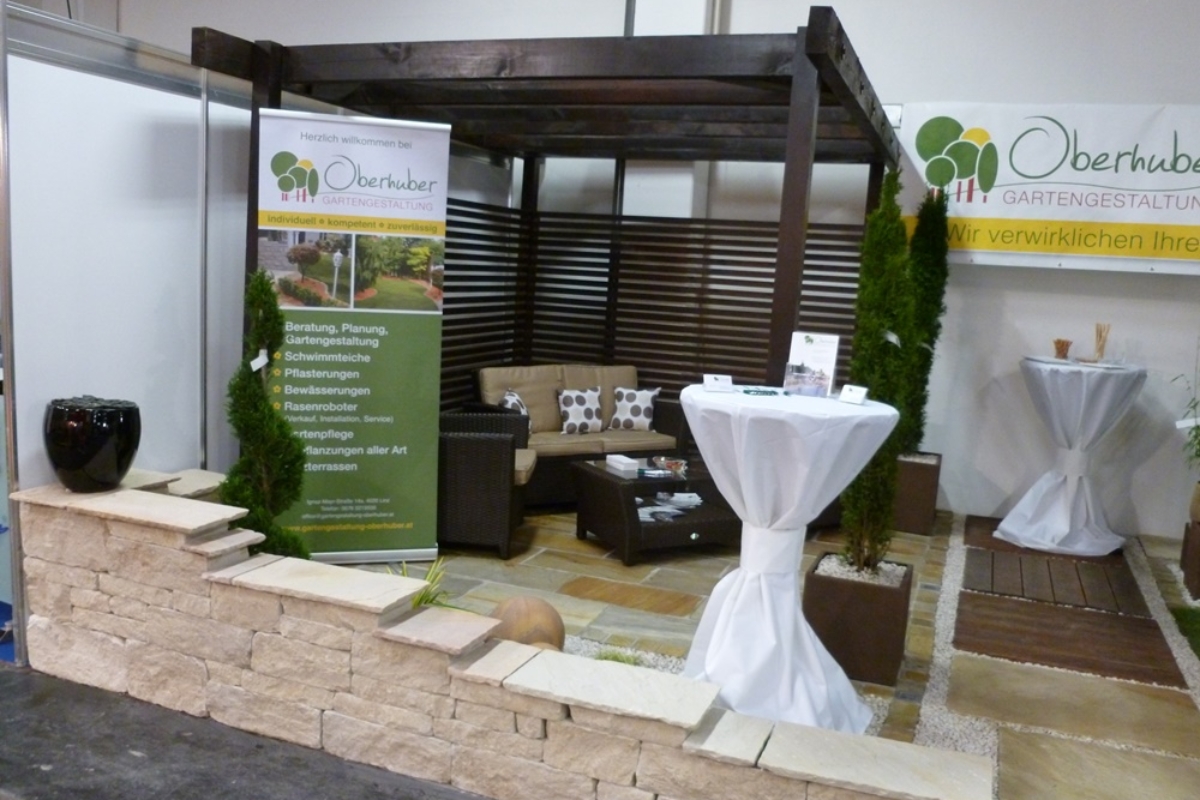 Messen Gartengestaltung Oberhuber Ihr Gärtner in Linz